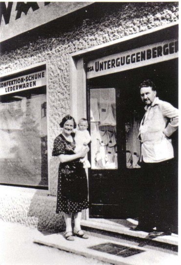 To κατάστημα της Rosa Unterguggenberger στό Woergl
